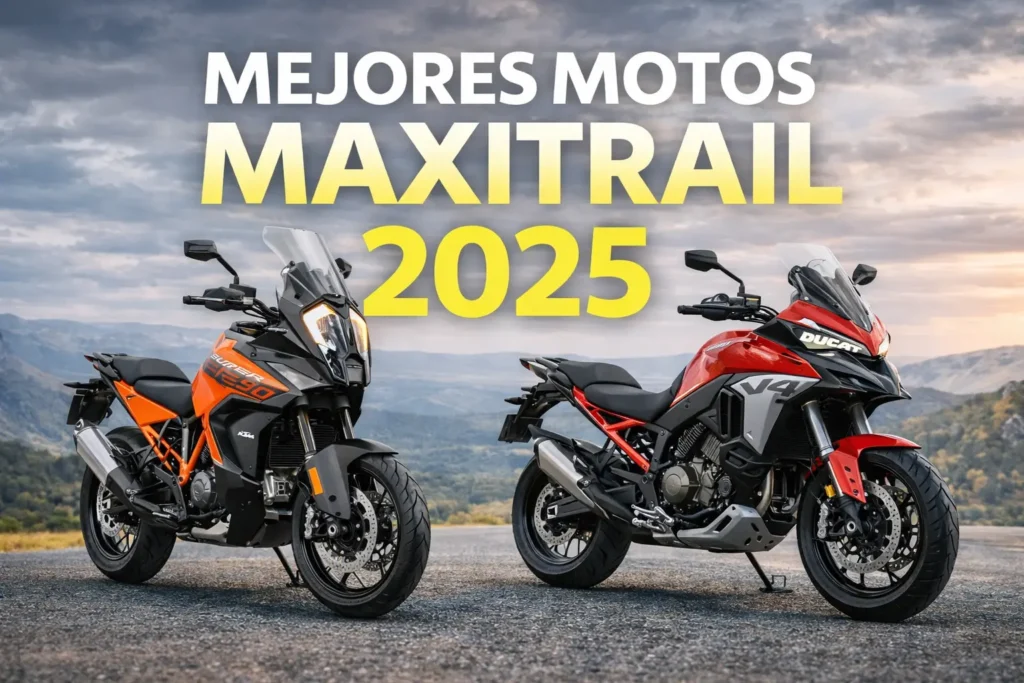 TOP 5 Motos Maxitrail 2025: Potencia, Confort y Aventura sin Límites